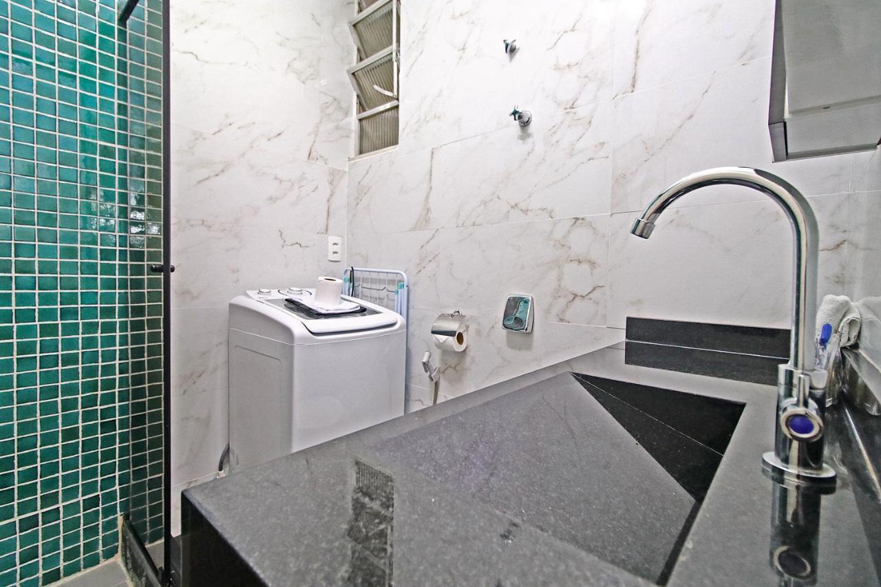 리오데자네이루 Fantastico 1 Quarto E Sala Em Copacabana Com Vista Para Natureza 아파트 외부 사진