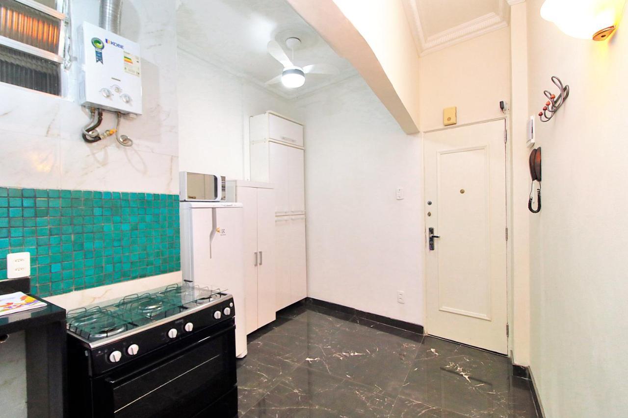 리오데자네이루 Fantastico 1 Quarto E Sala Em Copacabana Com Vista Para Natureza 아파트 외부 사진