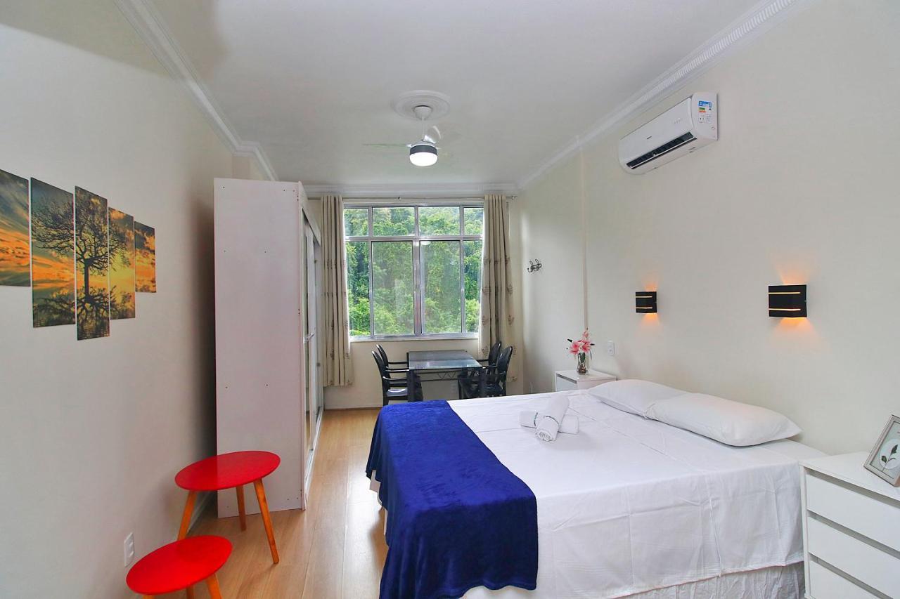리오데자네이루 Fantastico 1 Quarto E Sala Em Copacabana Com Vista Para Natureza 아파트 외부 사진