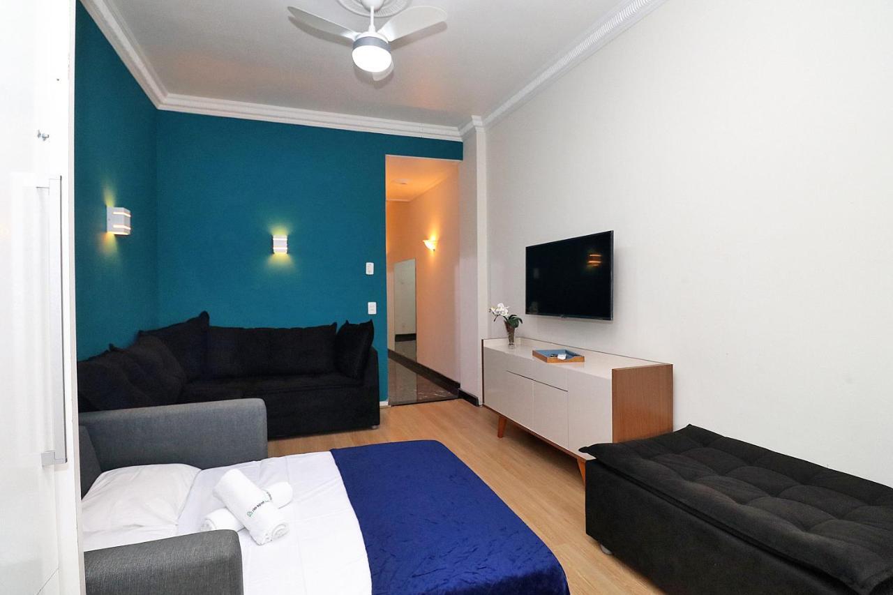 리오데자네이루 Fantastico 1 Quarto E Sala Em Copacabana Com Vista Para Natureza 아파트 외부 사진